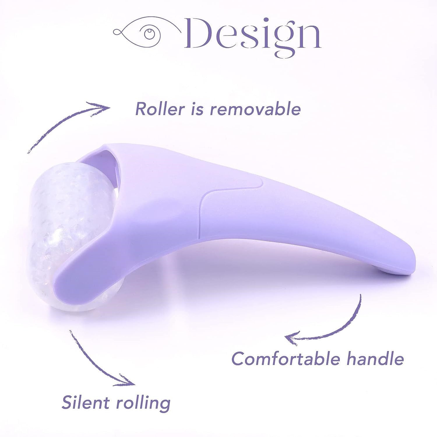 Eisroller Massagegerät Gesichts Eiskopf Roller Massage