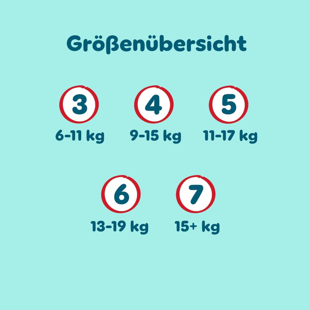 Pampers Premium Protection Pants Größe 5, 144 Windeln, 11kg-17kg, mit 360°