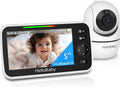 HelloBaby HB6550 Babyphone mit Kamera | 5" Display & 3500mAh | 355° Schwenkbar