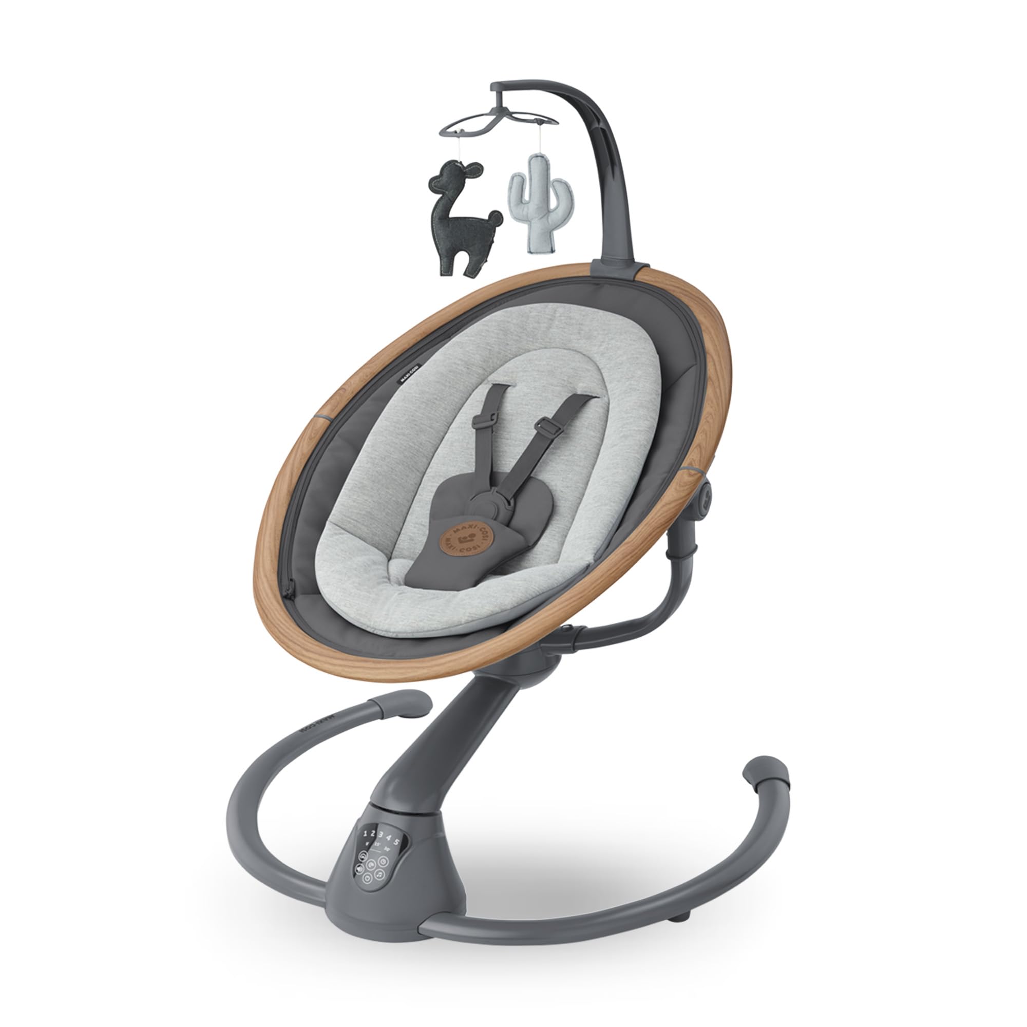 Maxi-Cosi Cassia Babywippe Elektrisch | 360° Drehung & Auto-Modus | Essential Graphite