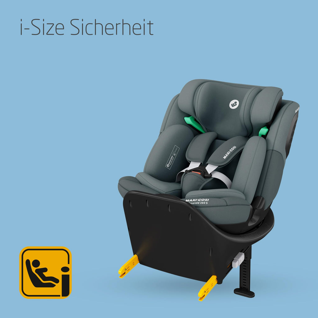 Maxi-Cosi Emerald 360 S i-Size | 360° Kindersitz (40–150 cm, 0–12 Jahre)