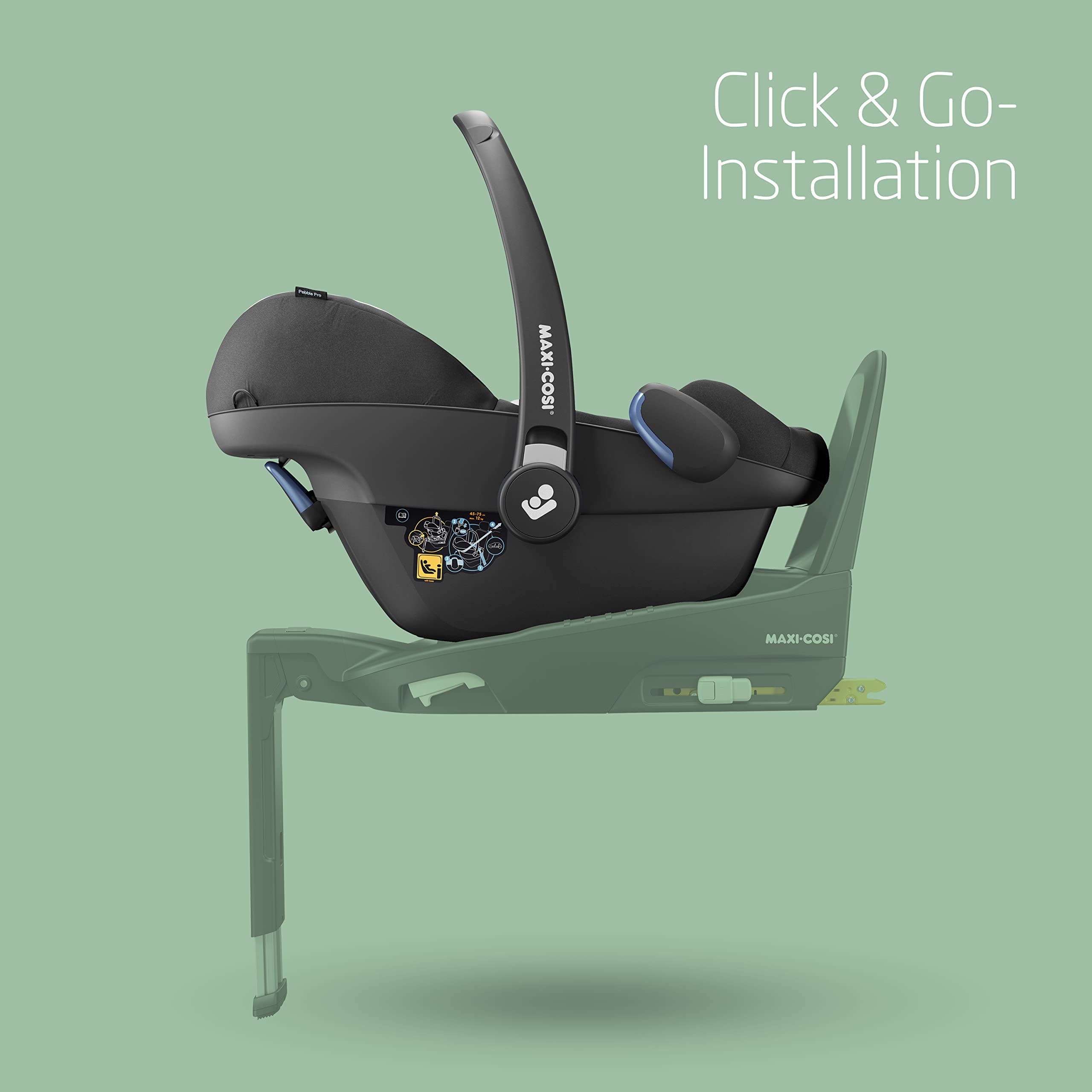 Maxi-Cosi Pebble Pro i-Size Babyschale | Side Protection & Flugzulassung (45–75 cm)