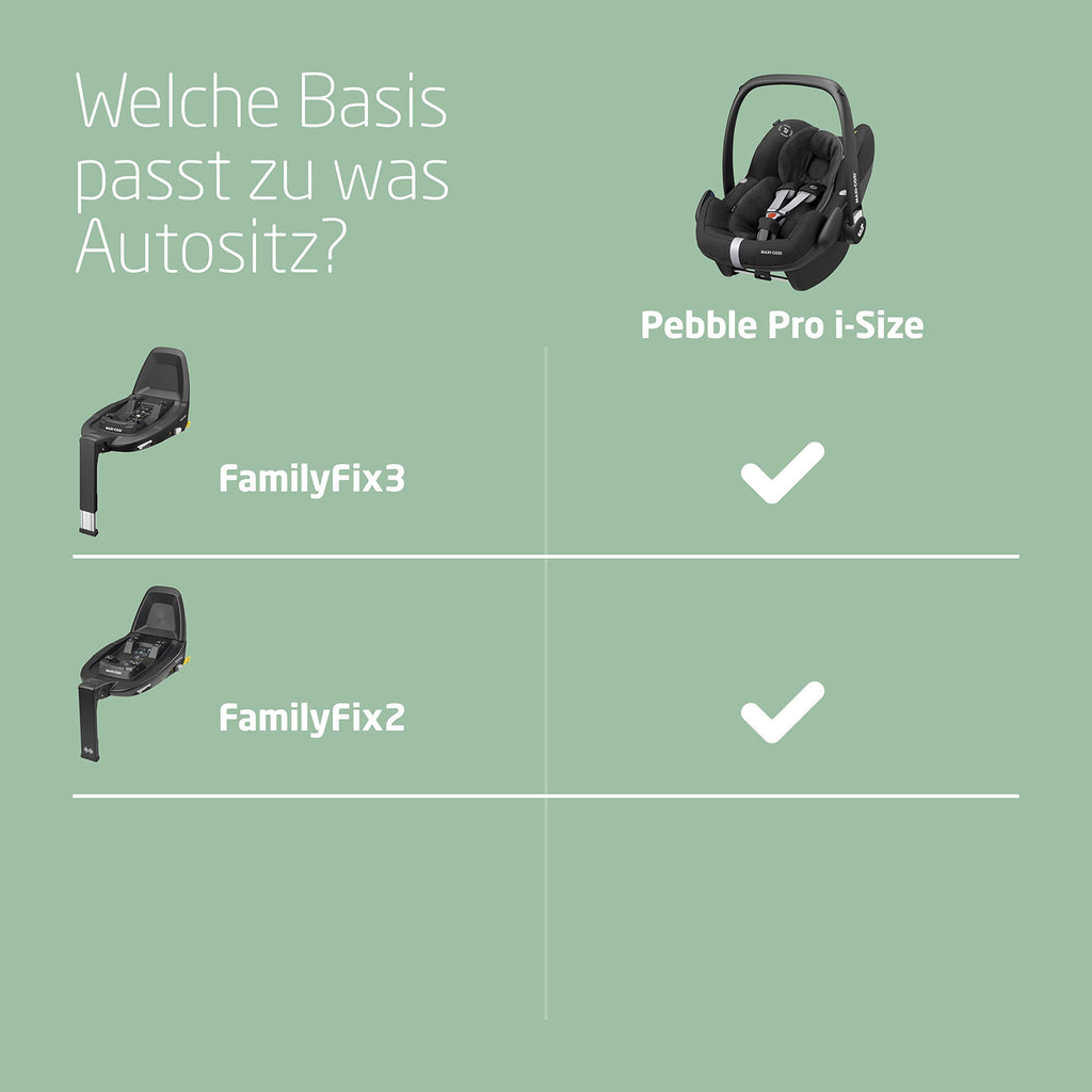 Maxi-Cosi Pebble Pro i-Size Babyschale | Side Protection & Flugzulassung (45–75 cm)