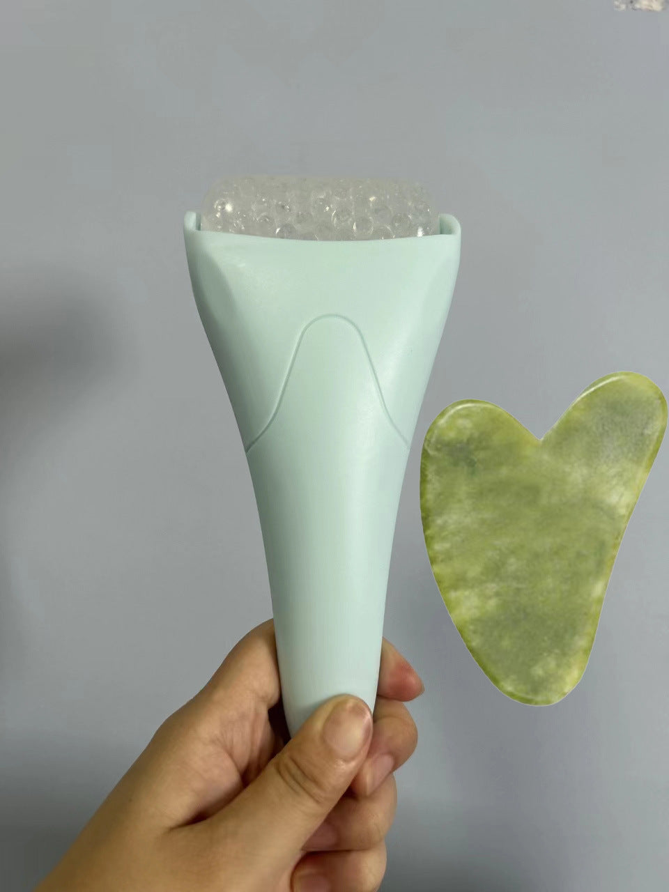 Eisroller Massagegerät Gesichts Eiskopf Roller Massage