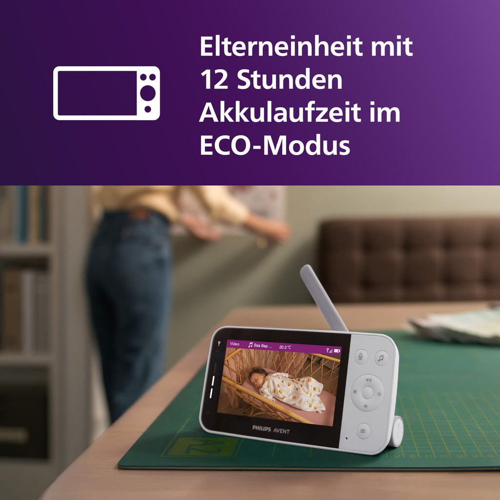 Philips AVENT Connected Babyphone SCD951/26 | Full-HD
