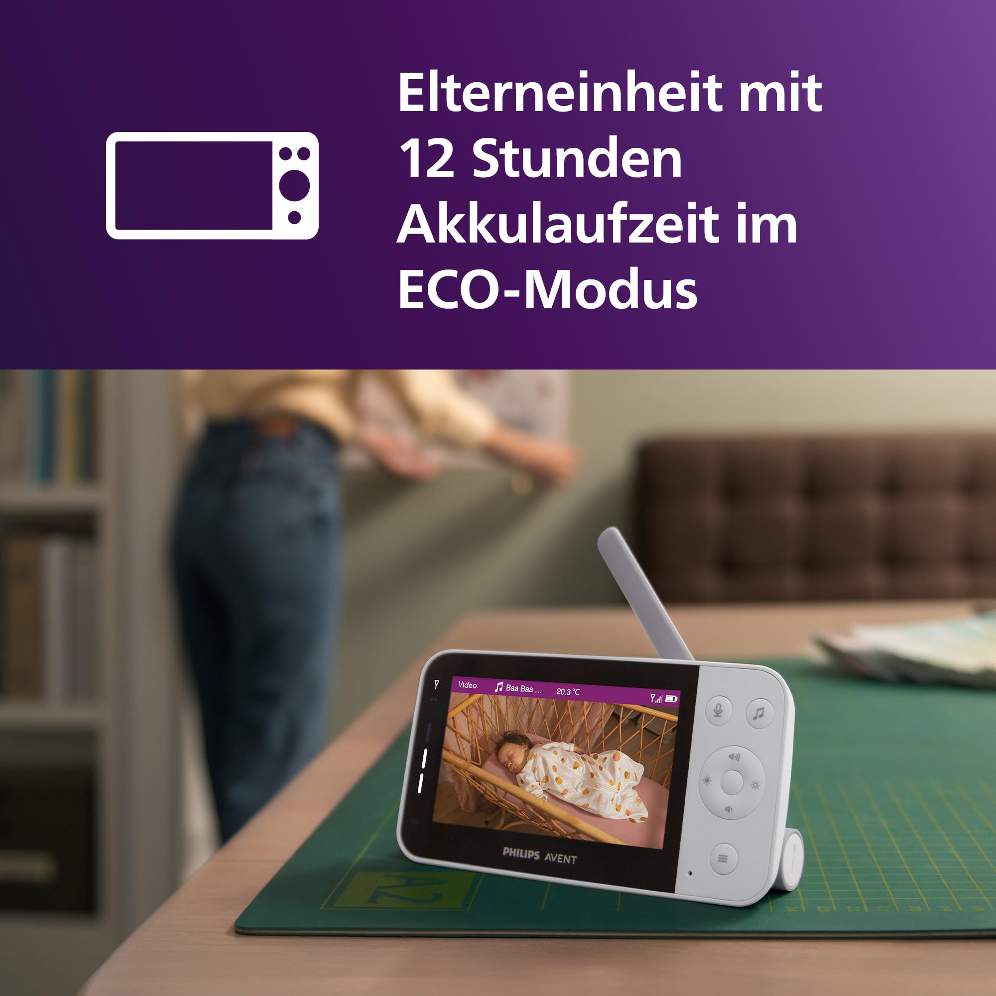 Philips AVENT Connected Babyphone SCD951/26 | Full-HD