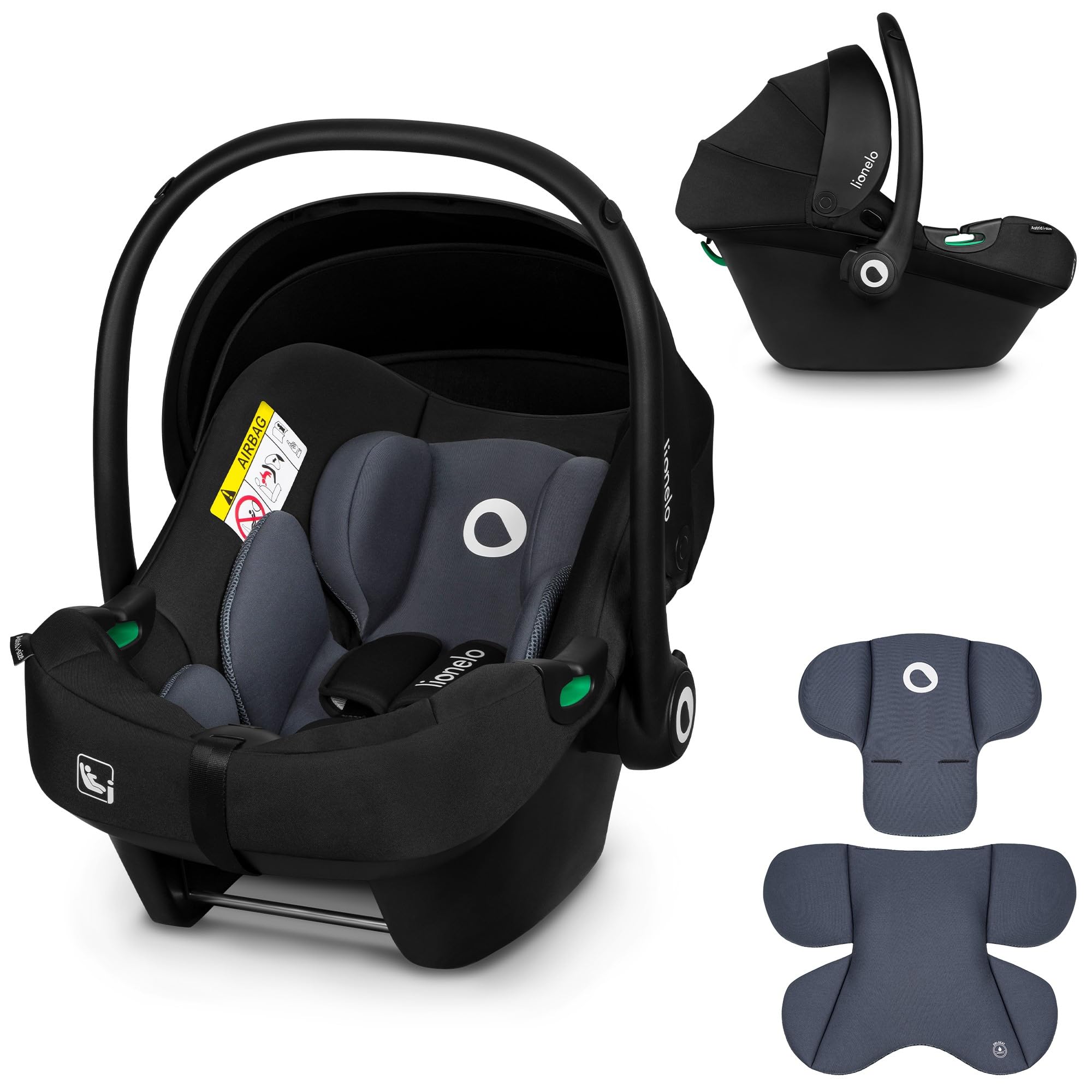 Lionelo ASTRID i-Size Babyschale | Reboarder mit Dri-Seat & Seitenschutz (40–87 cm)