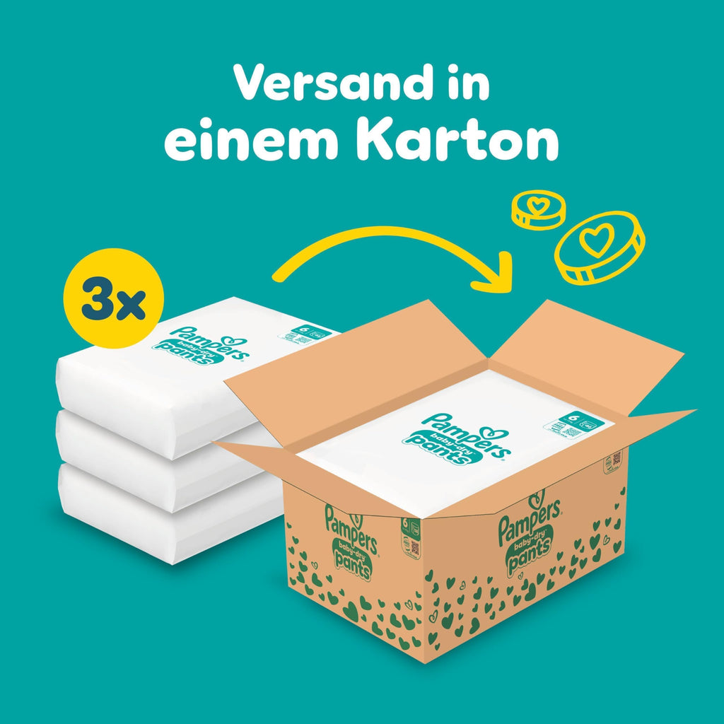 Pampers Baby-Dry Pants Gr. 6 (138 Stk.) – 13-19 kg | Vorratspack