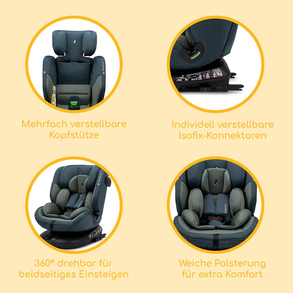 Osann Eno360 2 Test & Kauf: 360° i-Size Kindersitz