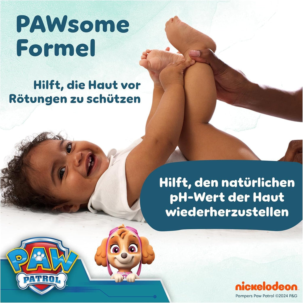 Pampers Harmonie Aqua Feuchttücher Paw Patrol (720 Stk.) – 15x48 | Limitiert