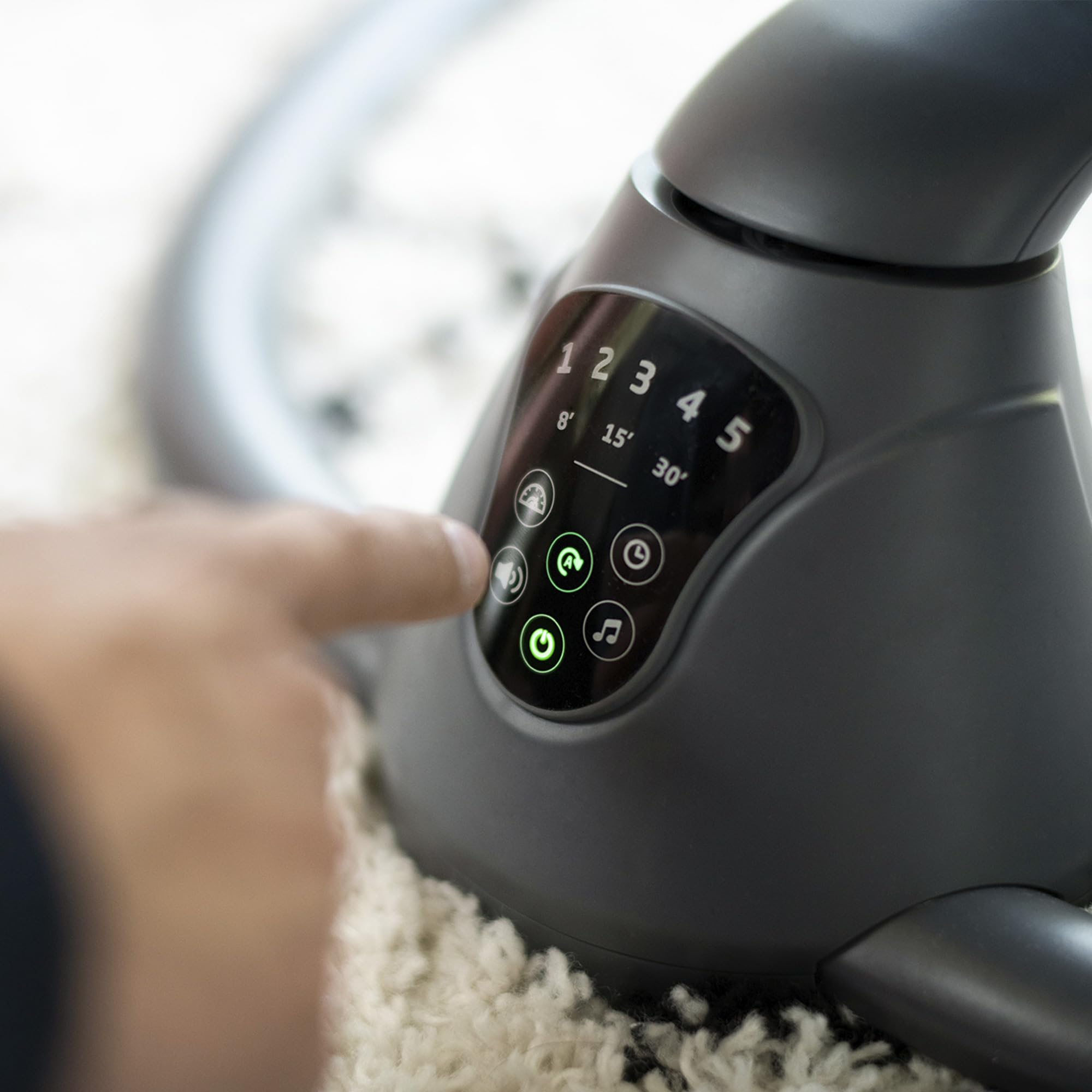 Maxi-Cosi Cassia Babywippe Elektrisch | 360° Drehung & Auto-Modus | Essential Graphite