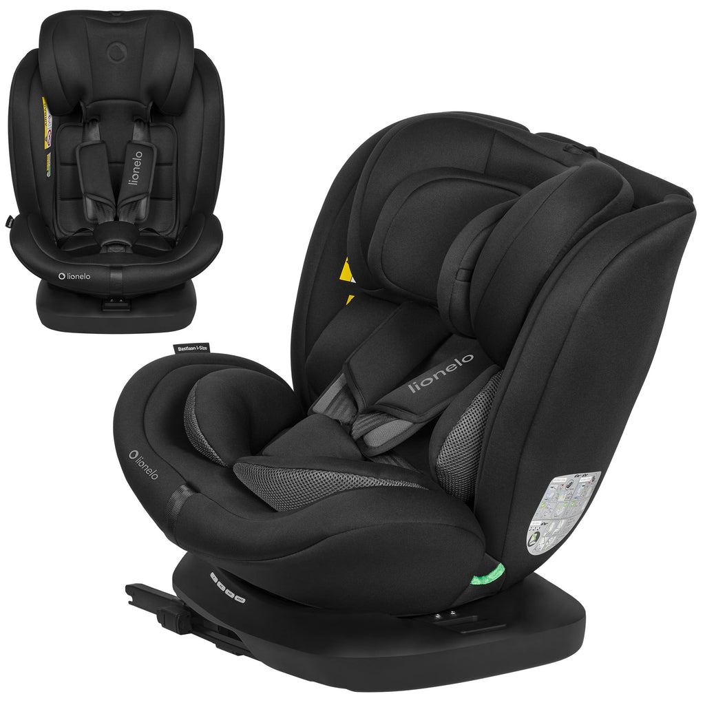 Lionelo Bastiaan i-Size | 360° drehbarer Kindersitz (40–150 cm, 0–12 Jahre)