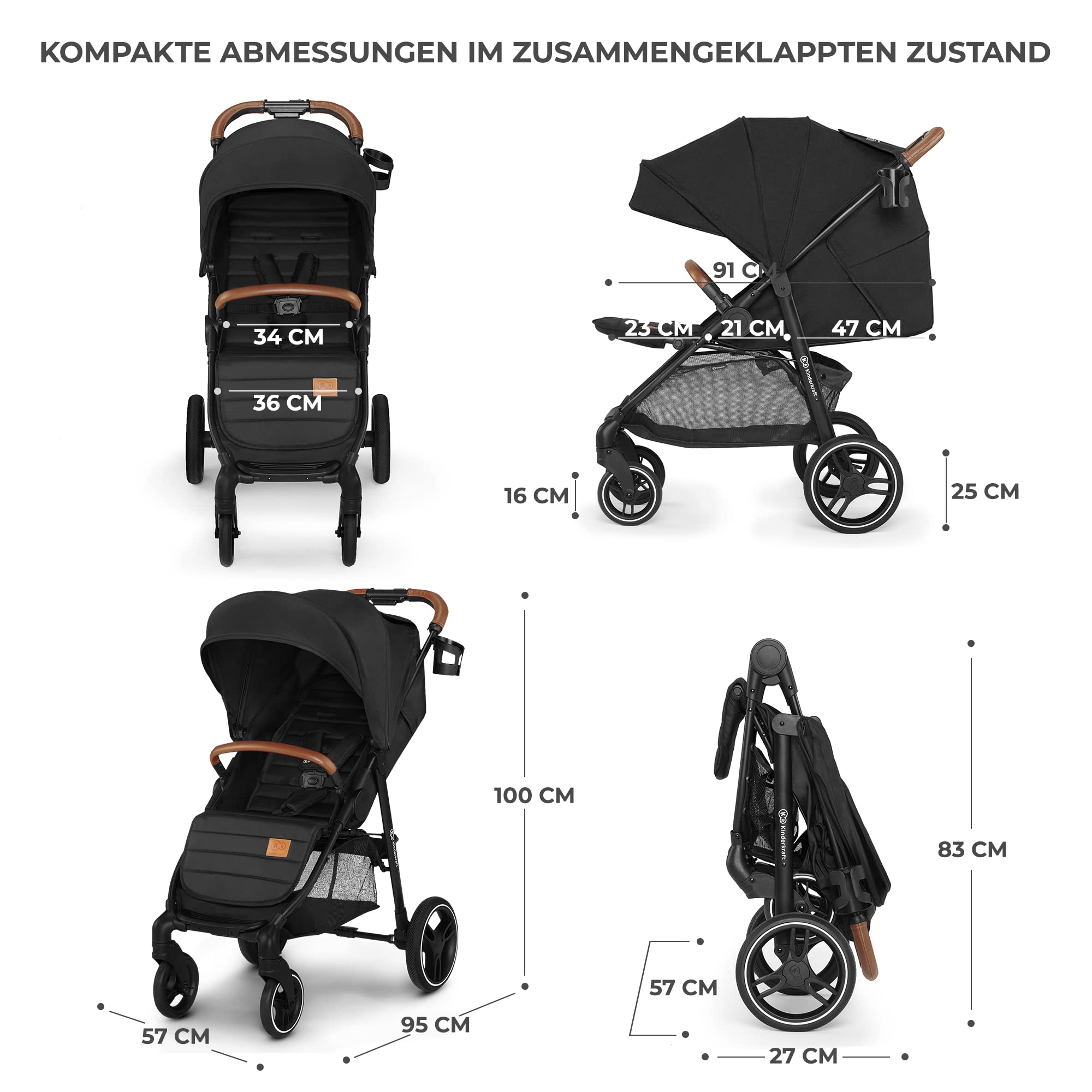 Kinderkraft GRANDE PLUS Buggy
