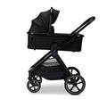 MOON Kombikinderwagen Aura onyx/melange