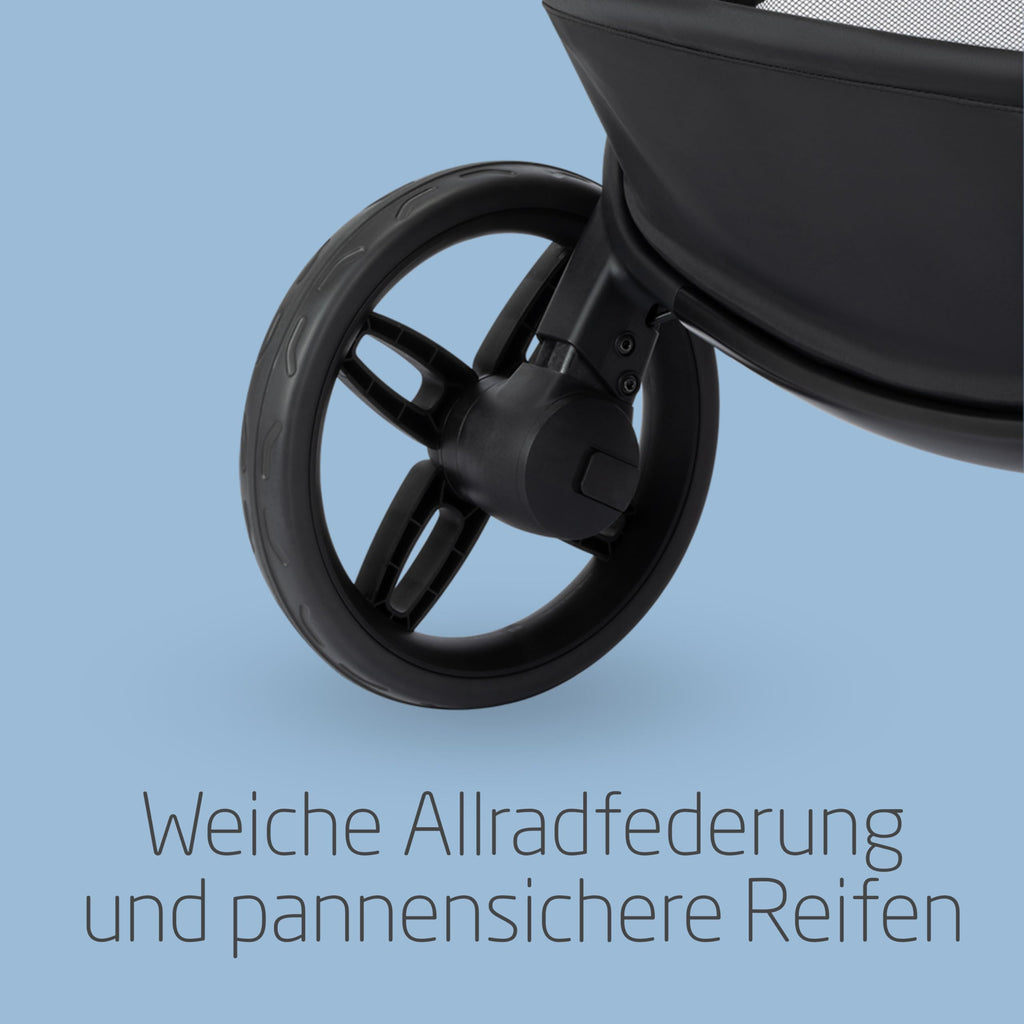 Maxi-Cosi Zelia Select Trio 3-in-1 | Inkl. CabrioFix S i-Size | Bis 22 kg & Grau