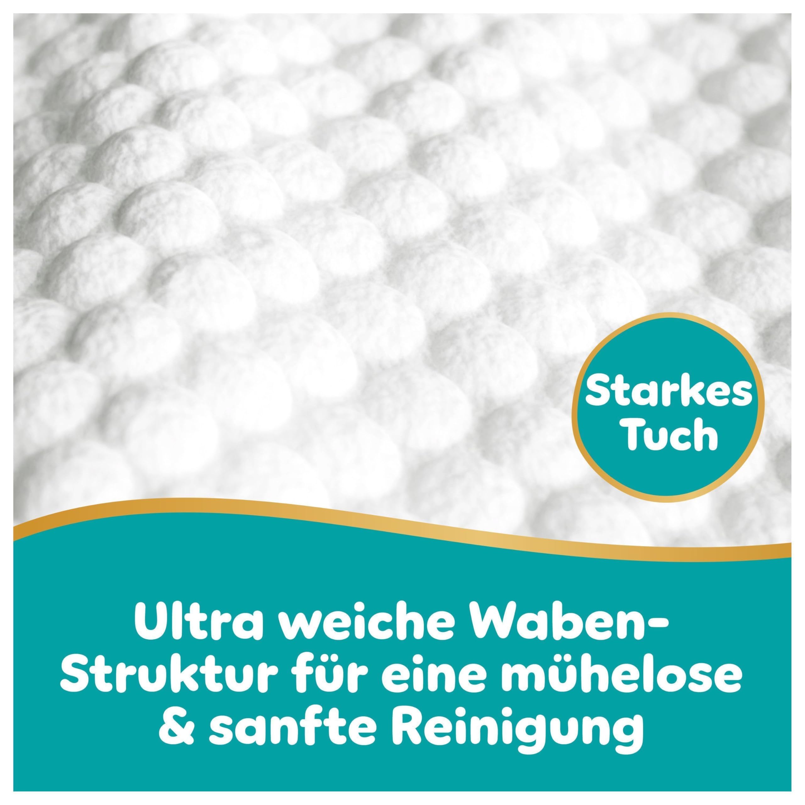 Pampers Aqua Soft Touch Feuchttücher (864 Stk.) – 18x48 | 99% Wasser
