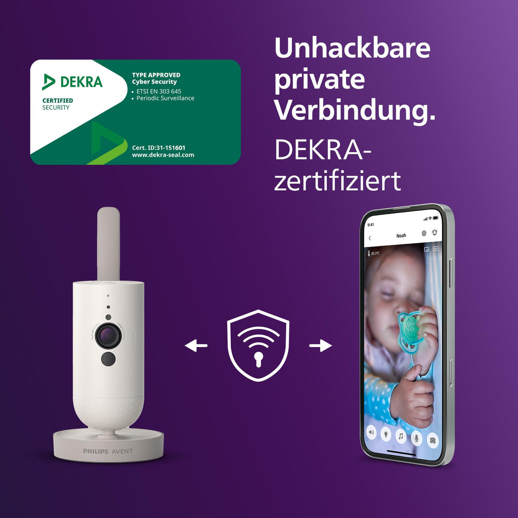 Philips AVENT Connected Babyphone SCD951/26 | Full-HD