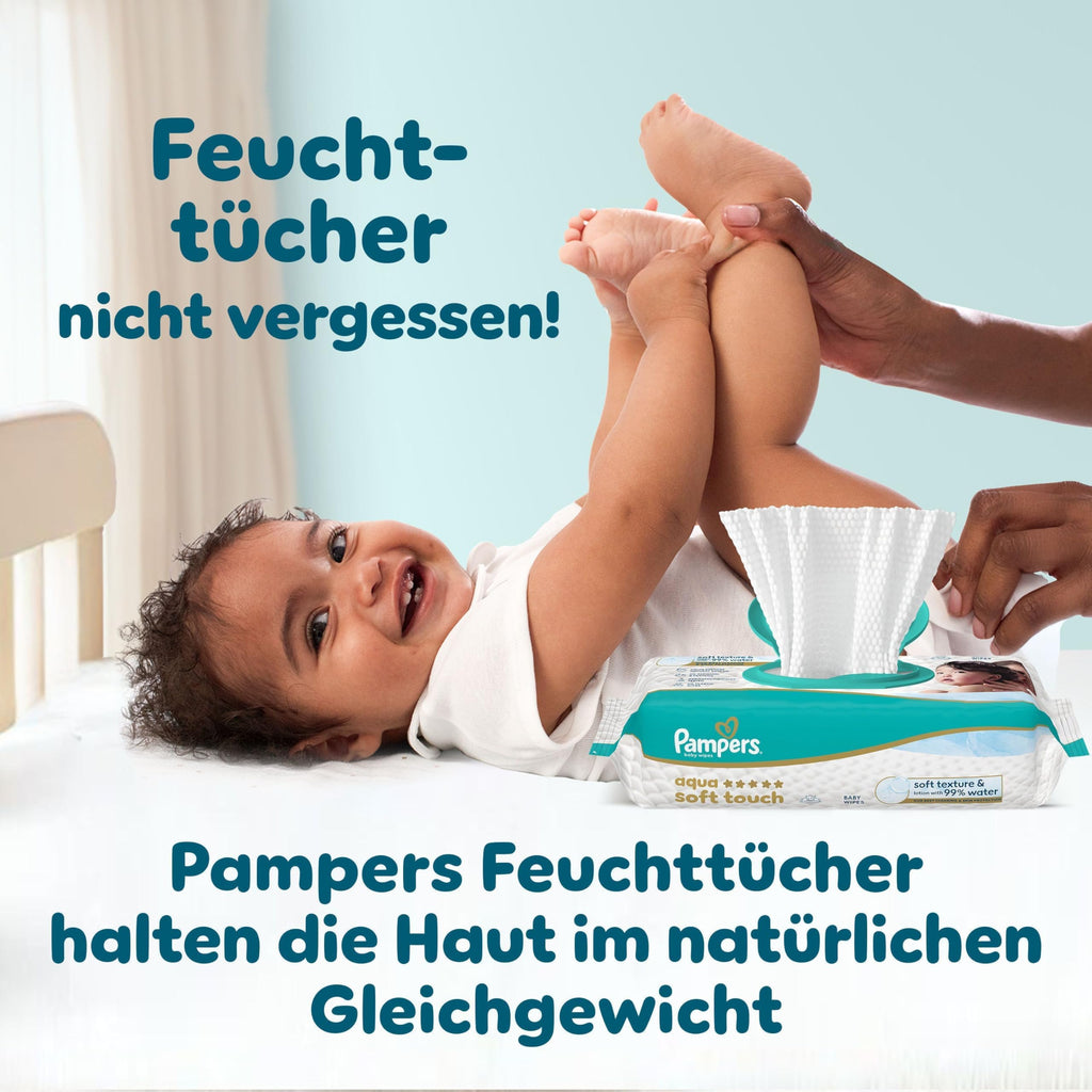 Pampers Premium Protection Größe 7, 156 Windeln, 15kg+