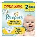 Pampers Premium Protection Gr.  2 (248 Stk.) – 4-8 kg | Jahresvorrat
