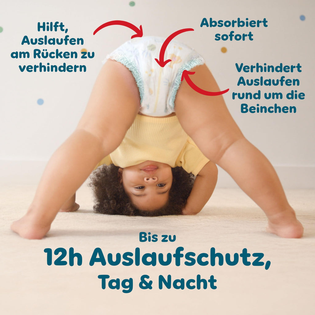 Pampers Baby-Dry Pants Größe 5, 180 Stück, 11-17 kg, 360°