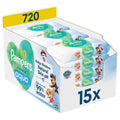 Pampers Harmonie Aqua Feuchttücher Paw Patrol (720 Stk.) – 15x48 | Limitiert