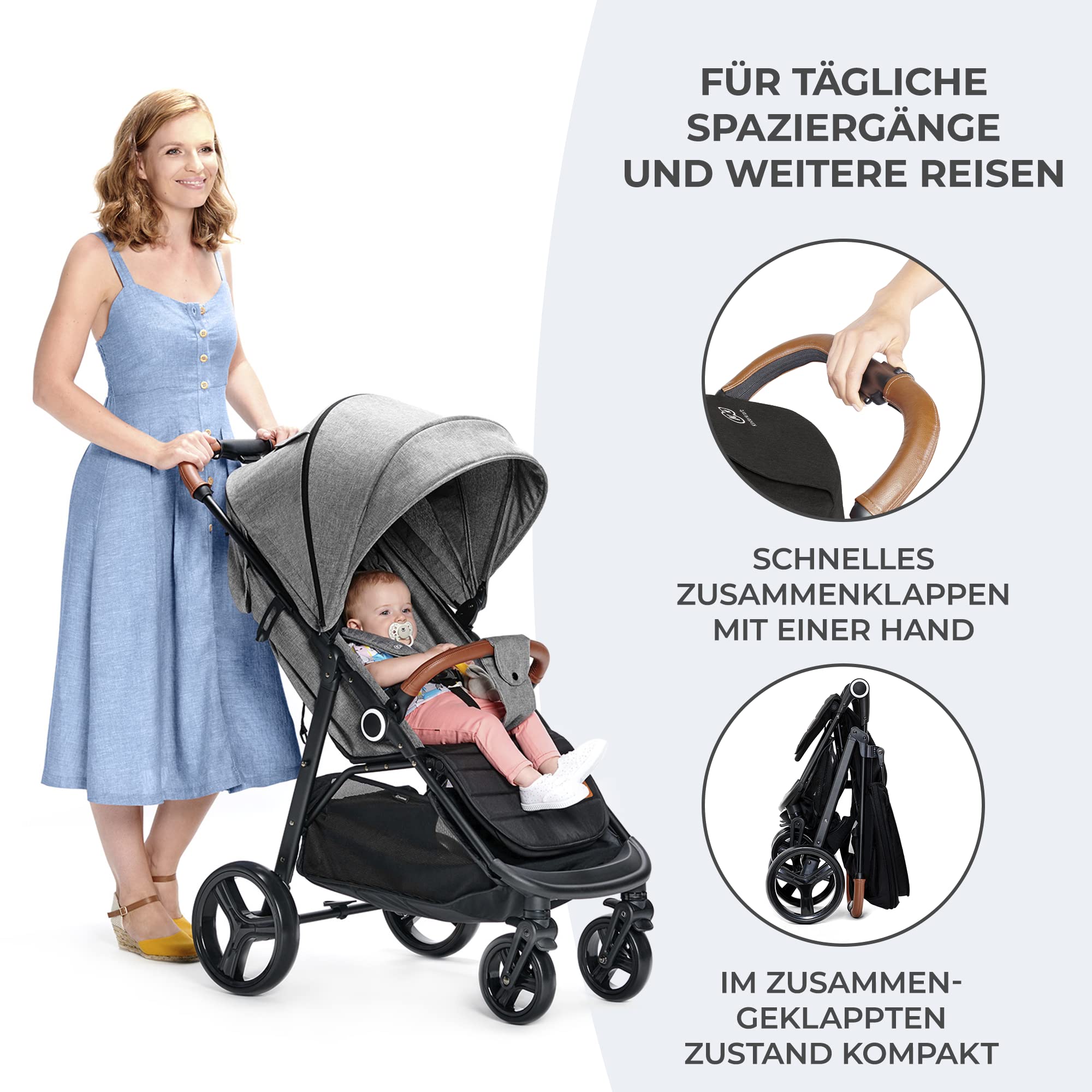 Kinderkraft GRANDE PLUS Buggy