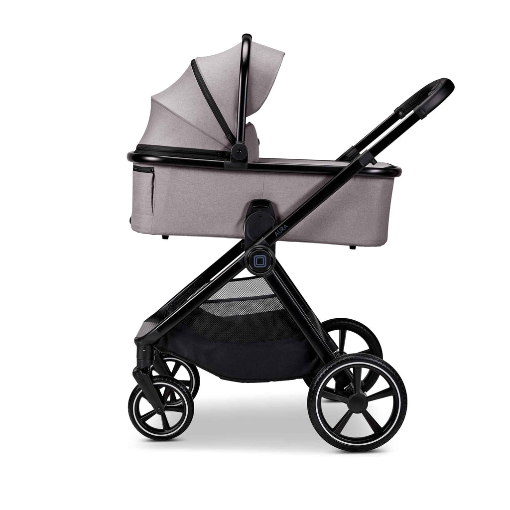 MOON Kombikinderwagen Aura stone/melange