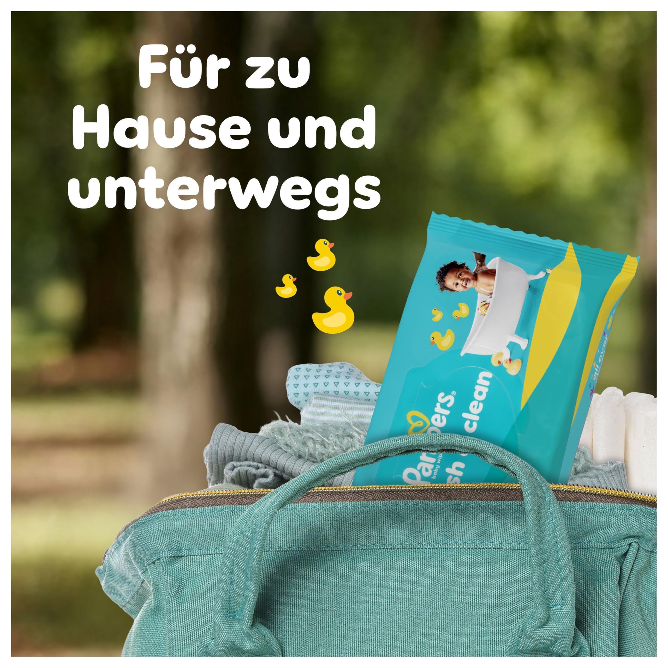 Pampers Fresh Clean 15x80 (1200 Tücher) – Für Po, Hände & Gesicht