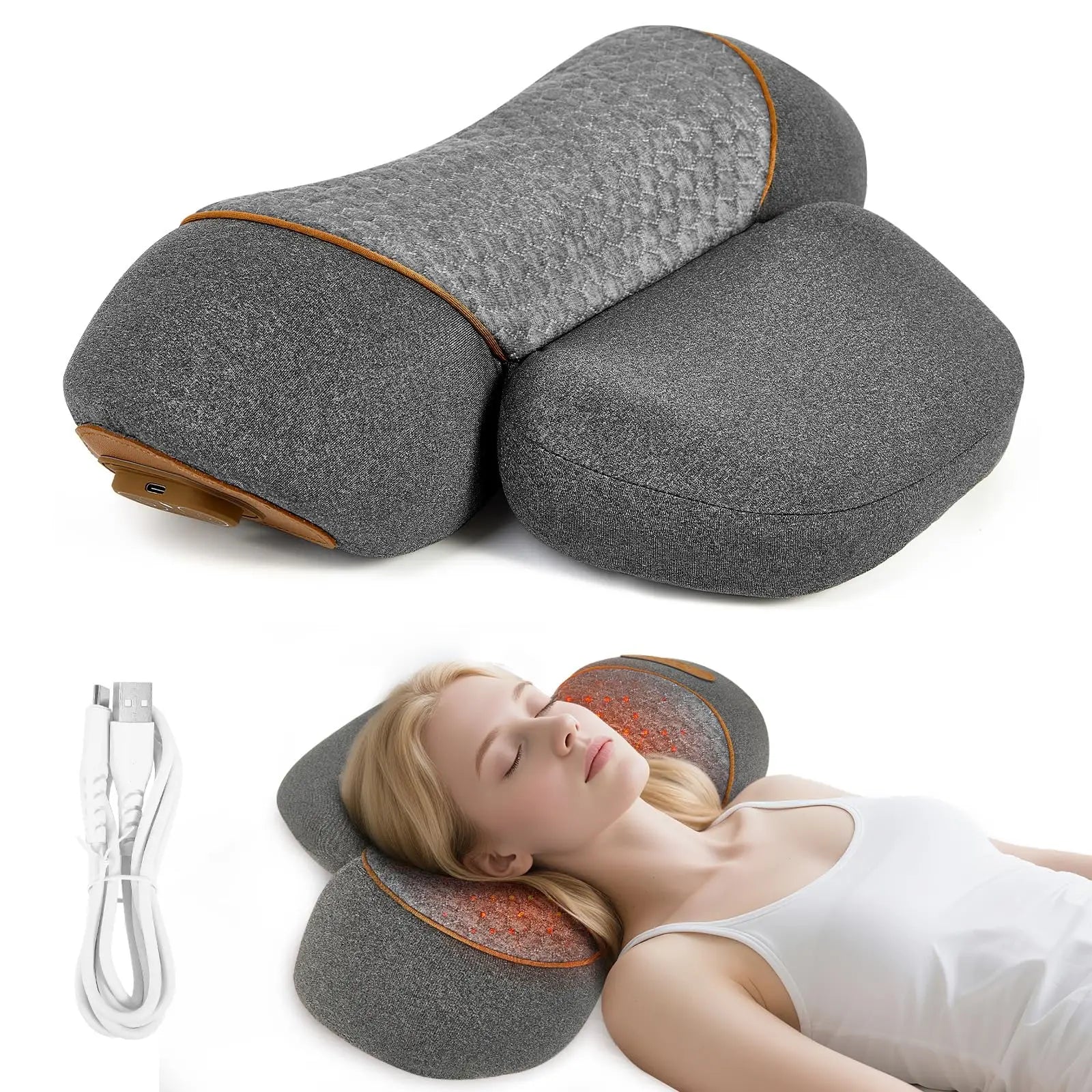 3-in-1 Nackenmassagekissen