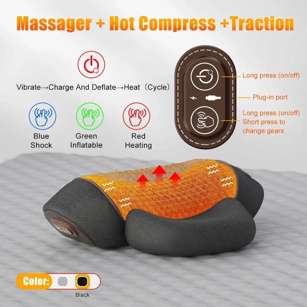3-in-1 Nackenmassagekissen