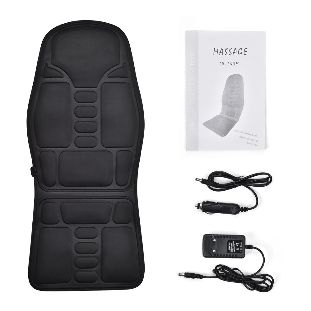 Massagematte mit Vibration für Rücken und Nacken