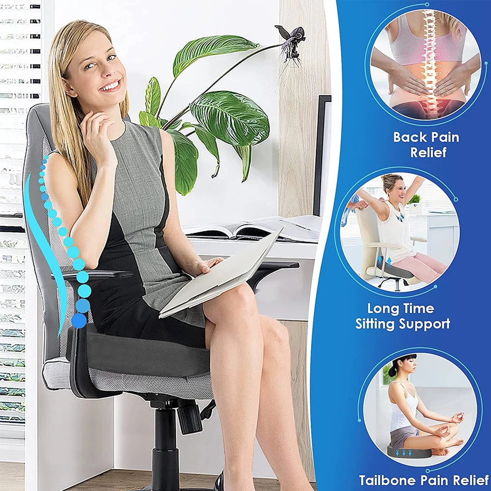 Orthopädisches Steißbeinkissen: Entlastet effektiv Steißbein & Sitzbeinhöcker