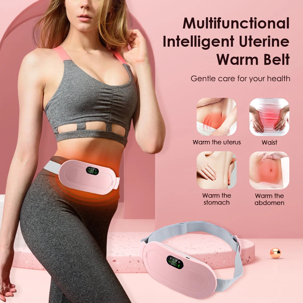 Smart Warm Bauch Heizkissen Gebärmutter Gürtel Bauchschmerzen Periodenpflege Menstruation