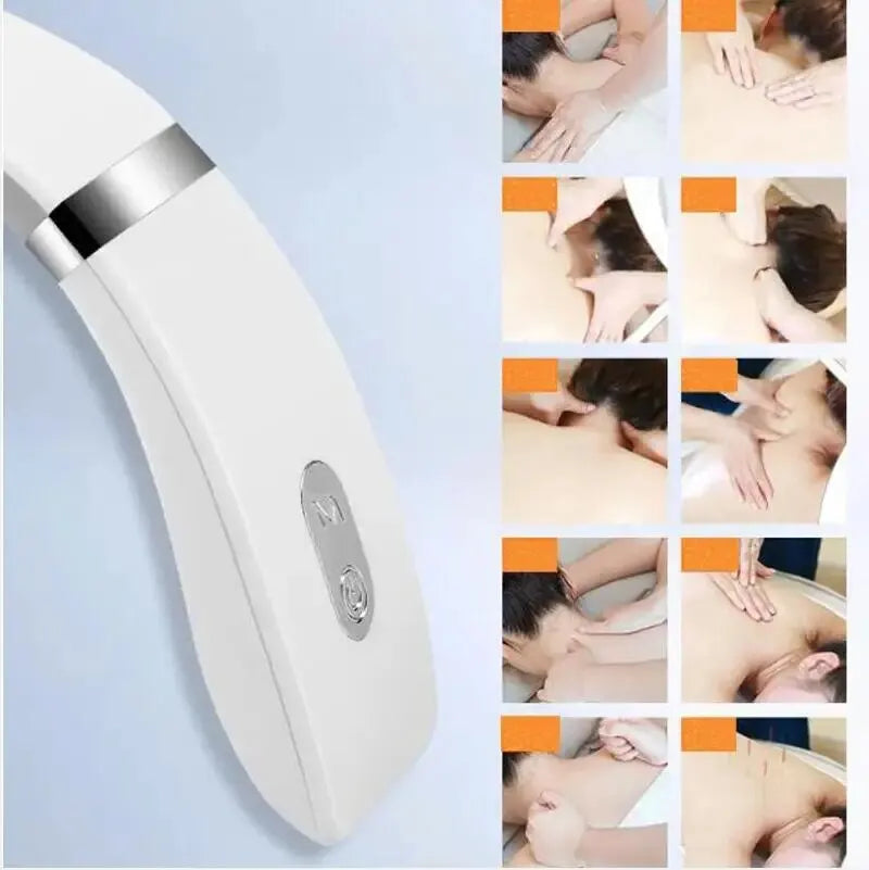 Tragbares Hals Massagegerät Mini Nacken Schulter Massagegerät Tiefenmassage Nacken
