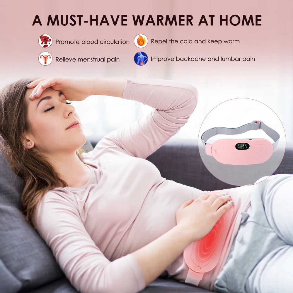 Smart Warm Bauch Heizkissen Gebärmutter Gürtel Bauchschmerzen Periodenpflege Menstruation