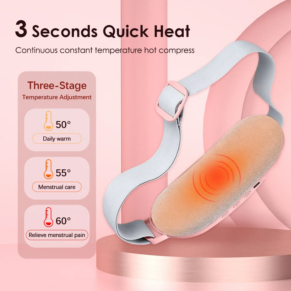 Smart Warm Bauch Heizkissen Gebärmutter Gürtel Bauchschmerzen Periodenpflege Menstruation