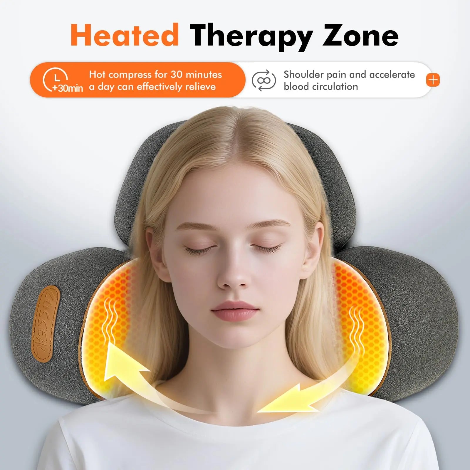 3-in-1 Nackenmassagekissen