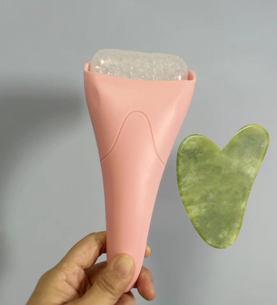 Eisroller Massagegerät Gesichts Eiskopf Roller Massage